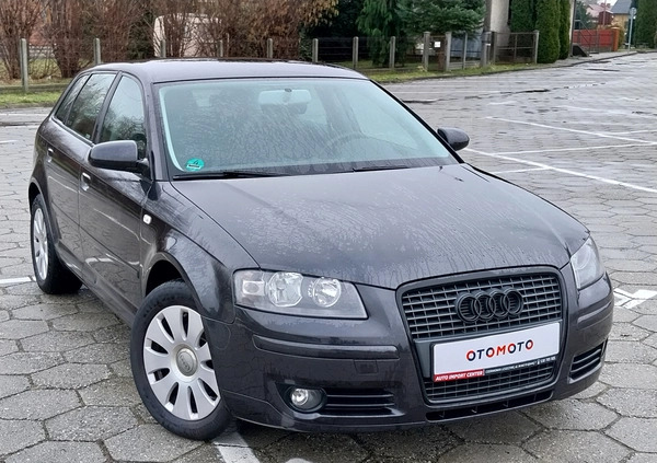 Audi A3 cena 24500 przebieg: 199000, rok produkcji 2007 z Ciężkowice małe 529